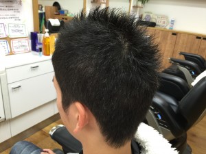 ソフトモヒカンのメンズスタイル 14件 浜松市中区の床屋 Barber S Shop Hasegawa