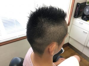 ベリーショート アシメツーブロック 浜松市中区の床屋 Barber S Shop Hasegawa